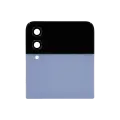 Outer OLED Assembly Compatible For Samsung Galaxy Z Flip 4 5G (US & International) (Refurbished) (Blue)