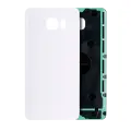 Back Cover Glass Compatible For Samsung Galaxy Note 5 (No Logo) (Aftermarket Plus) (White Pearl)