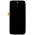 OLED Assembly With Frame (With Finger Print Scanner) Compatible For Google Pixel 8A (Refurbished) (Porcelain)