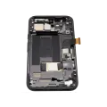 OLED Assembly With Frame (With Finger Print Scanner) Compatible For Google Pixel 8A (Refurbished) (Obsidian)