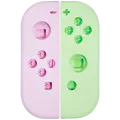Housing Shell Compatible For Nintendo Switch Joy Con Controller (Purple / Green)