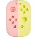 Housing Shell Compatible For Nintendo Switch Joy Con Controller (Pink / Yellow)