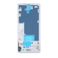 Mid-Frame Housing Compatible For Google Pixel 7a (Genuine OEM) (Snow)
