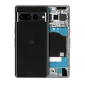 Back Housing Compatible For Google Pixel 7 Pro (Genuine OEM) (Obsidian)