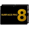 LCD Assembly With Digitizer Compatible For Microsoft Surface Pro 8 (Refurbished) (Black)