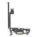 Charging Port Flex Cable Compatible For iPhone 12 Pro Max (Used OEM Pull) (Gold)