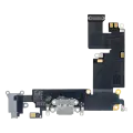 Charging Port Flex Cable Compatible For iPhone 6 Plus (Premium) (Space Gray)