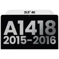 Complete LCD Display Assembly Compatible For iMac 21.5" 4K (A1418 / Late 2015 / Early 2016) (LM215UH1 SDA1) (Used OEM Pull: Grade A)