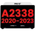 Complete LCD Display Assembly Compatible For MacBook Pro 13" (A2338 / Late 2020, A2338 / Late 2023) (M1 / M2) (Aftermarket Plus) (Silver)