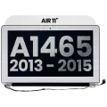 Complete LCD Display Assembly Compatible For MacBook Air 11" (A1465 / Mid 2013 / Early 2014 / Early 2015) (Used OEM Pull: Grade B)