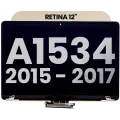 Complete LCD Display Assembly Compatible For MacBook Retina 12" (A1534 / Early 2015 / Early 2016 / Mid 2017) (Used OEM Pull: Grade B) (Gold)