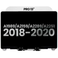 Complete LCD Display Assembly Compatible For MacBook Pro 13" (A1989 / Late 2018 / Early 2019) (A2159 / Mid 2019) (A2289 / A2251 / Mid 2020) (Used OEM Pull: Grade A) (Silver)