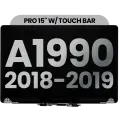 Complete LCD Display Assembly Compatible For MacBook Pro 15" Touch Bar (A1990 / Late 2018 / Early 2019) (Used OEM Pull: Grade A) (Space Gray)