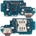 Charging Port Board With Sim Card Reader Compatible For Samsung Galaxy S24 Ultra 5G (S928U) (US Version) (Premium)