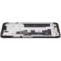 LCD Assembly With Frame Compatible For Motorola Moto G35 5G (XT2433 / 2024) (Refurbished) (All Colors)