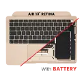 Top Case Assembly With Battery And Keyboard Compatible For MacBook Air 13" Retina (A2337 / Late 2020) (Rose Gold) (UK Keyboard)