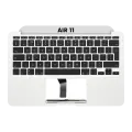 Top Case + Keyboard Compatible For MacBook Air 11" (A1370 / Mid 2011) (UK English)
