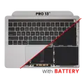 Top Case Assembly (With Battery And Keyboard) Compatible For MacBook Pro 13" (A2159 / Mid 2019) (US English) (Space Gray)