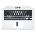 Top Case With Keyboard Compatible For MacBook Air 13" (A1466 / Mid 2012) (US English) (Used OEM Pull: Grade B/C)