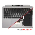 Top Case Assembly With Battery And Keyboard Compatible For MacBook Air 13" Retina (A2337 / Late 2020) (Space Gray) (US Keyboard)
