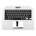 Top Case With Keyboard Compatible For MacBook Air 13" (A1466 / Mid 2013 / Early 2014 / Early 2015 / Mid 2017) (US English) (Used OEM Pull: Grade New)