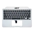 Top Case And Plus Non-Backlit Keyboard Compatible For MacBook Air 11" (A1370 / Late 2010) (US English)