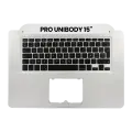 Top Case And Keyboard Compatible For MacBook Pro Unibody 15" (A1286 / Mid 2009) (US English)