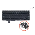 Keyboard + Backlight + Screw (US) Compatible For MacBook Pro Unibody 17" (A1297 / Early 2009 / Mid 2009 / Mid 2010 / Early 2011 / Late 2011)