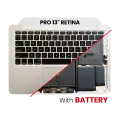 Top Case Assembly With Battery And Keyboard Compatible For MacBook Pro 13" Retina (A1502 / Early 2015) (US Keyboard) (Used OEM Pull: Grade New)