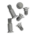 Bottom Case Screws (Pentalobe P5) Compatible For MacBook Pro 13" W/ Touch Bar / Pro 16" (A1706 / A1989 / A2289 / A2251 / A2141 / Late 2016 To 2020) (Silver)