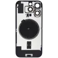 Back Glass w/ MagSafe Magnet For iPhone 16 Pro (Aftermarket) (Desert Titanium) (No Logo)