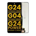 LCD Assembly Without Frame Compatible For Motorola Moto G24 (XT2423 / 2024) / G04 (XT2421 / 2024) / G24 Power (XT2425-1 / 2024) (Refurbished) (All Colors)