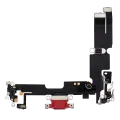 Charging Port Flex Cable Compatible For iPhone 14 Plus (Used OEM Pull) (Red)