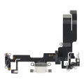 Charging Port Flex Cable Compatible For iPhone 14 (Used OEM Pull) (Starlight)