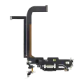 Charging Port Flex Cable Compatible For iPhone 13 Pro Max (Premium) (Graphite)