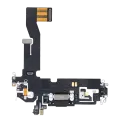 Charging Port Flex Cable Compatible For iPhone 12 / 12 Pro (Aftermarket Plus) (Graphite)