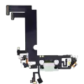 Charging Port Flex Cable Compatible For iPhone 12 Mini (Used OEM Pull) (Green)