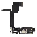 Charging Port Flex Cable Compatible For iPhone 15 Pro Max (Premium) (Natural Titanium)