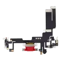 Charging Port Flex Cable Compatible For iPhone 14 (Aftermarket Plus) (Red)