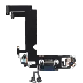 Charging Port Flex Cable Compatible For iPhone 12 Mini (Used OEM Pull) (Blue)
