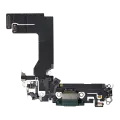 Charging Port Flex Cable Compatible For iPhone 13 Mini (Premium) (Green)