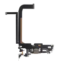 Charging Port Flex Cable Compatible For iPhone 13 Pro Max (Used OEM Pull) (Gold)