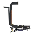 Charging Port Flex Cable Compatible For iPhone 13 Pro Max (Premium) (Sierra Blue)