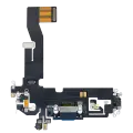 Charging Port Flex Cable Compatible For iPhone 12 / 12 Pro (Aftermarket Plus) (Pacific Blue)