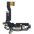 Charging Port Flex Cable Compatible For iPhone 12 / 12 Pro (Aftermarket Plus) (Gold)
