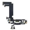 Charging Port Flex Cable Compatible For iPhone 12 Mini (Aftermarket Plus) (Black)