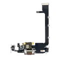 Charging Port Flex Cable With Board Compatible For iPhone 11 Pro Max (Aftermarket Plus) (Gold)