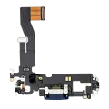 Charging Port Flex Cable Compatible For iPhone 12 / 12 Pro (Premium) (Pacific Blue)