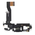 Charging Port Flex Cable Compatible For iPhone 12 / 12 Pro (Premium) (Graphite)