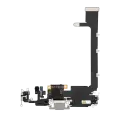 Charging Port Flex Cable With Board Compatible For iPhone 11 Pro Max  (Premium) (Silver)